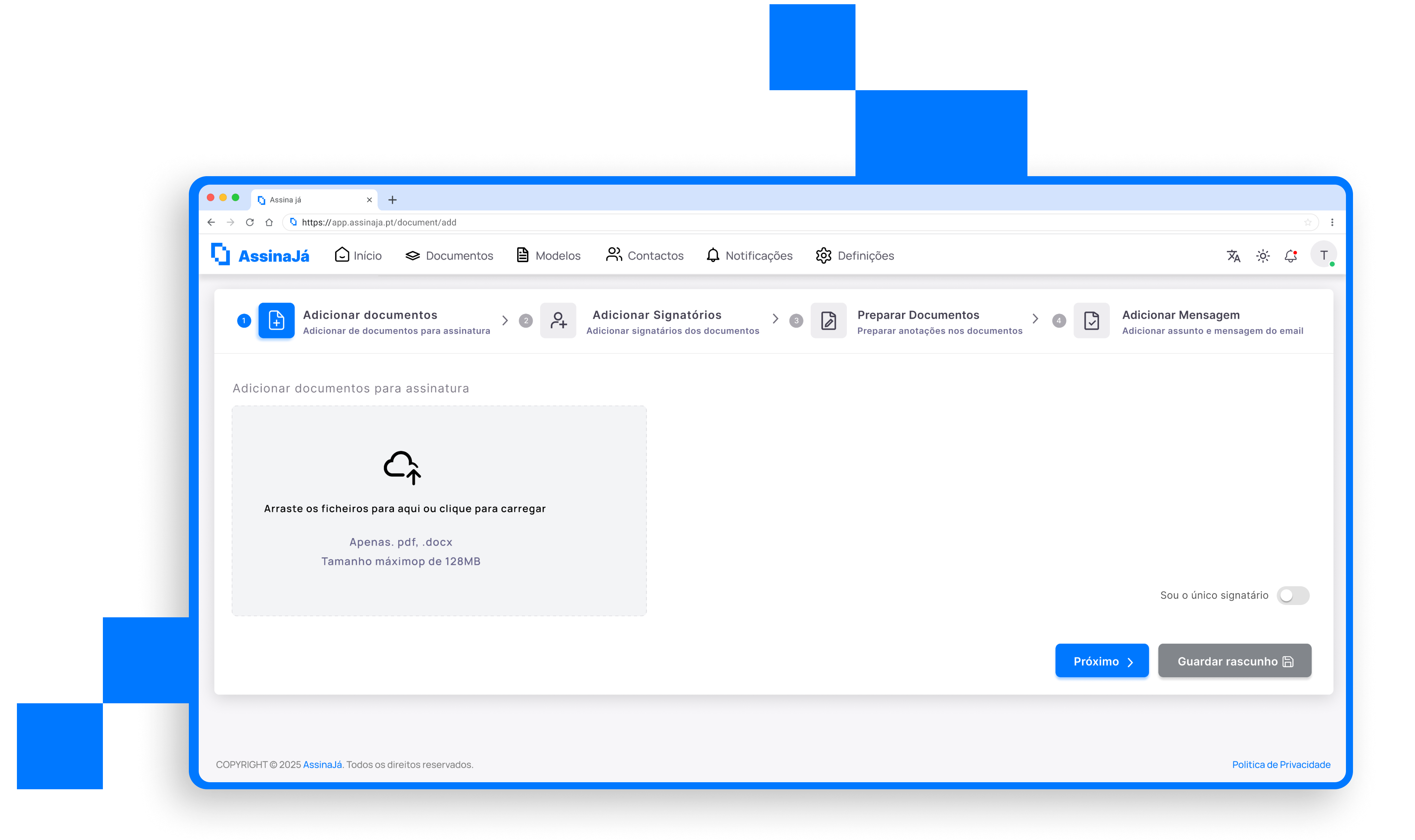 Melhore o seu fluxo de assinaturas